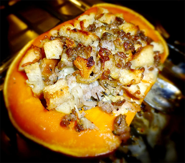 No Rules Stuffed Kabocha